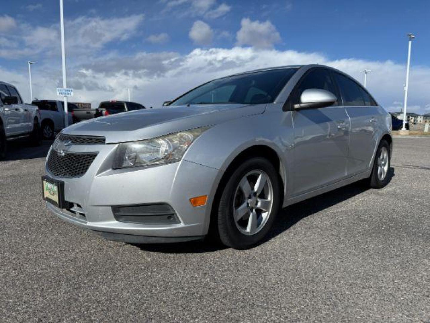 2014 SILVER /Jet Black Chevrolet Cruze (1G1PC5SB4E7) with an ECOTEC 14L I-4 DOHC engine, Automatic transmission, located at 1175 N Woodruff Ave, Idaho Falls, ID, 83401, 43.506901, -111.999657 - Photo#21