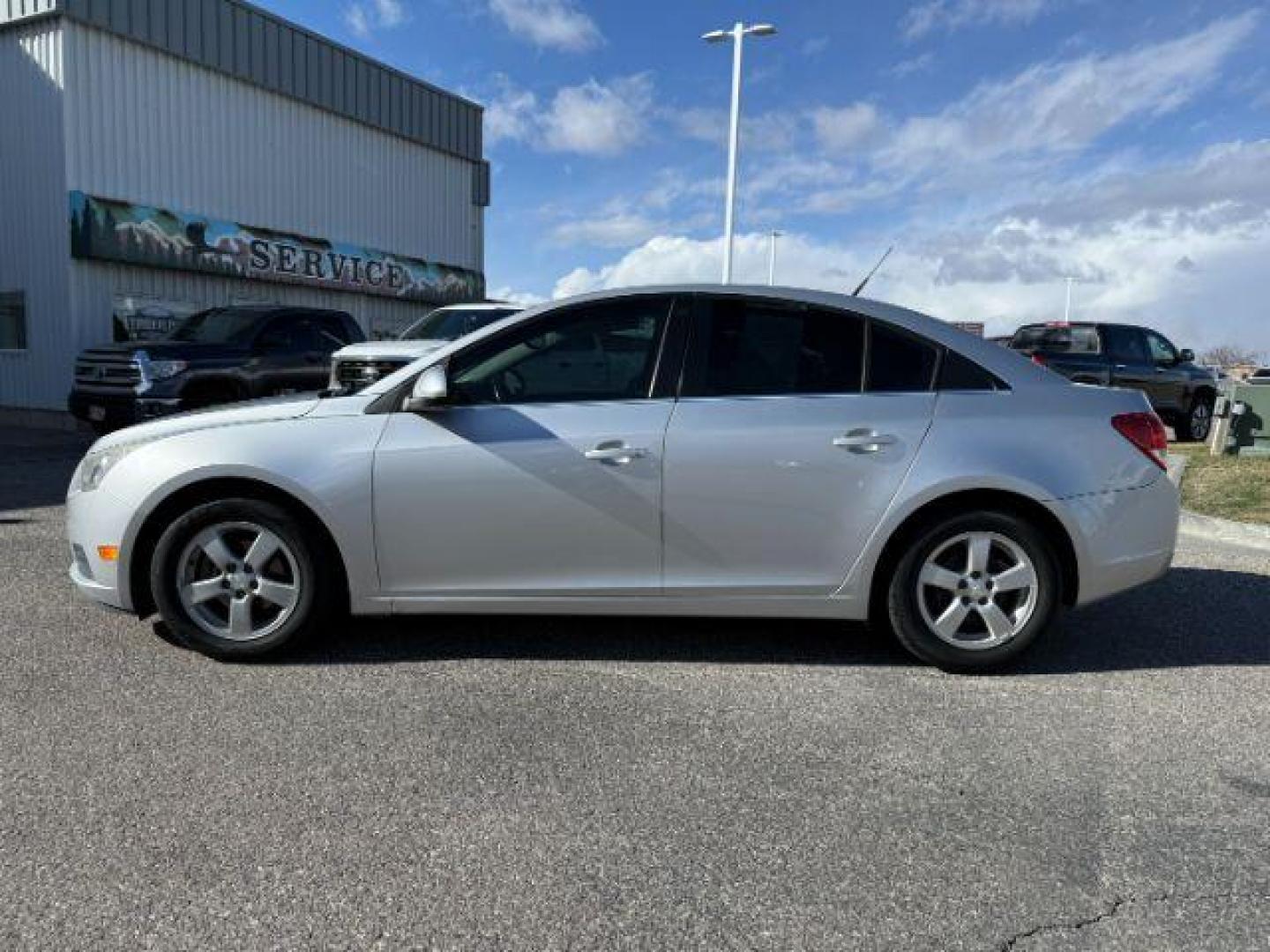 2014 SILVER /Jet Black Chevrolet Cruze (1G1PC5SB4E7) with an ECOTEC 14L I-4 DOHC engine, Automatic transmission, located at 1175 N Woodruff Ave, Idaho Falls, ID, 83401, 43.506901, -111.999657 - Photo#22
