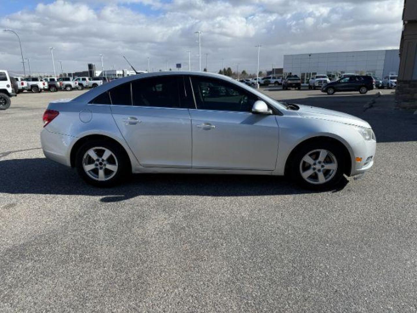 2014 SILVER /Jet Black Chevrolet Cruze (1G1PC5SB4E7) with an ECOTEC 14L I-4 DOHC engine, Automatic transmission, located at 1175 N Woodruff Ave, Idaho Falls, ID, 83401, 43.506901, -111.999657 - Photo#26