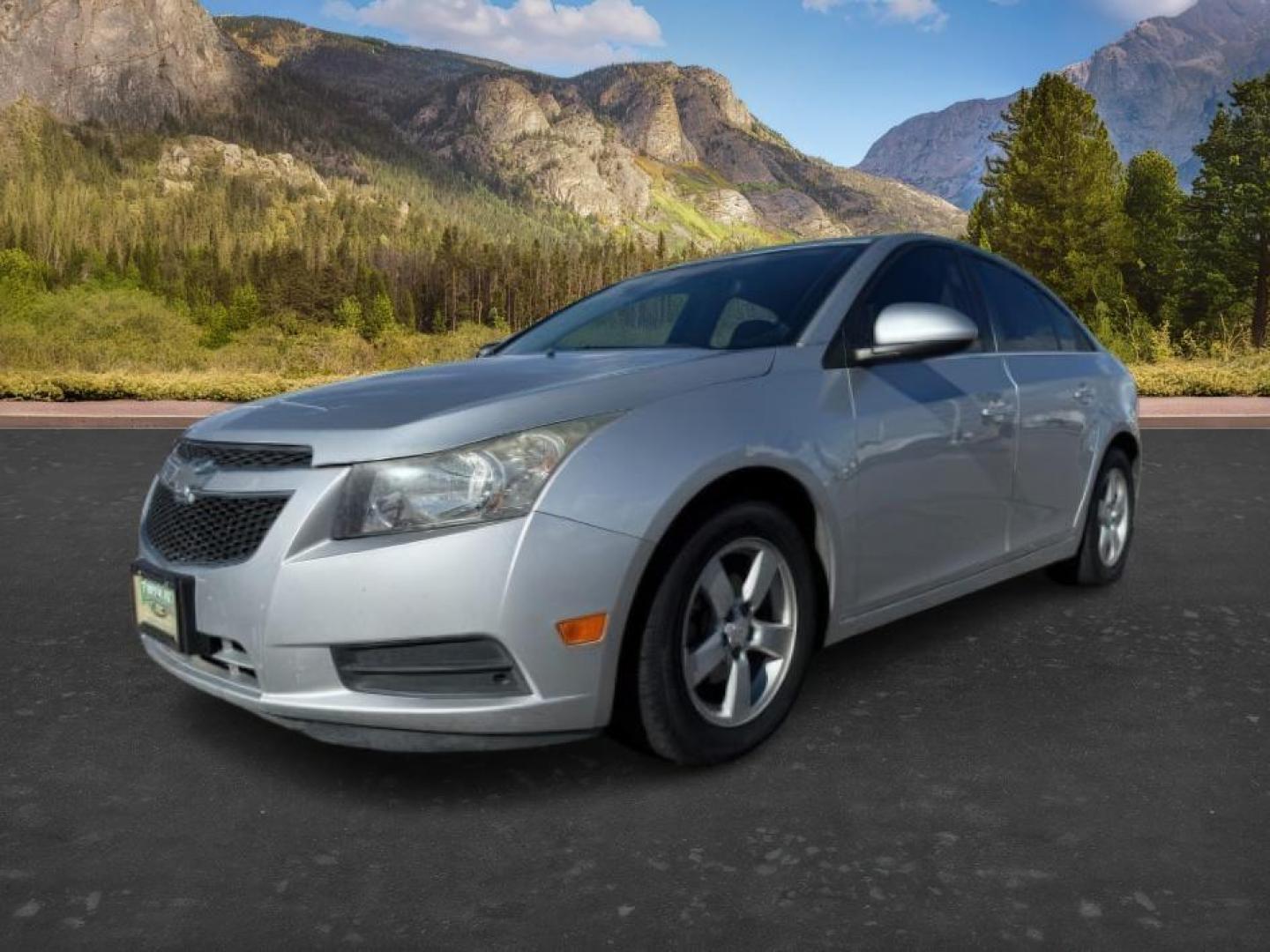 2014 SILVER /Jet Black Chevrolet Cruze (1G1PC5SB4E7) with an ECOTEC 14L I-4 DOHC engine, Automatic transmission, located at 1175 N Woodruff Ave, Idaho Falls, ID, 83401, 43.506901, -111.999657 - Photo#0