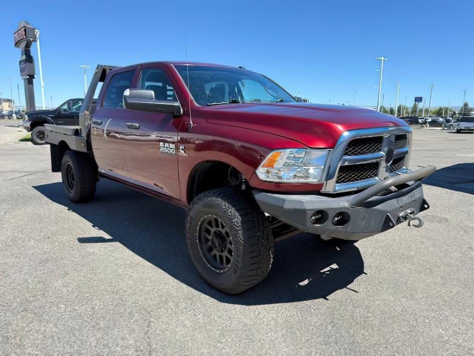 2017 MAROON /Diesel Gray/Black Ram 2500 Tradesman Crew Cab 4x4 6'4 Box (3C6UR5CL6HG) with an Cummins 6.7L I-6 diesel direct injection engine, AUTOMATIC transmission, located at 1235 N Woodruff Ave., Idaho Falls, 83401, (208) 523-1053, 43.507172, -112.000488 - At Timberline Auto, finding a great deal on your next vehicle is always easy! Our experienced sales staff's goal is to help find you the right vehicle at the right price! Our knowledgeable finance department has options for almost any credit score. We offer extended service contract options to prote - Photo#6