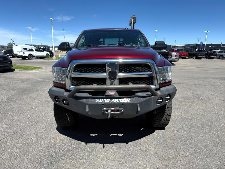 2017 MAROON /Diesel Gray/Black Ram 2500 Tradesman Crew Cab 4x4 6'4 Box (3C6UR5CL6HG) with an Cummins 6.7L I-6 diesel direct injection engine, AUTOMATIC transmission, located at 1235 N Woodruff Ave., Idaho Falls, 83401, (208) 523-1053, 43.507172, -112.000488 - At Timberline Auto, finding a great deal on your next vehicle is always easy! Our experienced sales staff's goal is to help find you the right vehicle at the right price! Our knowledgeable finance department has options for almost any credit score. We offer extended service contract options to prote - Photo#7