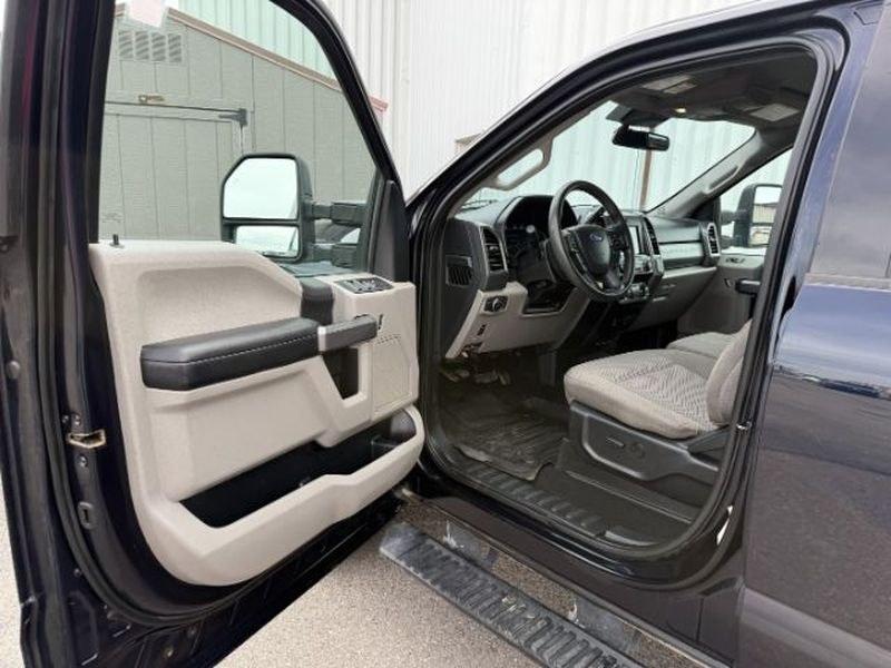 2021 Antimatter Blue Metallic /Medium Earth Gray Ford F-350 XLT (1FT8W3B61ME) with an V8, 6.2L engine, 10-speed automatic transmission, located at 1175 N Woodruff Ave, Idaho Falls, ID, 83401, 43.506901, -111.999657 - <b>Vehicle Details</b><br>Looking for a powerful pre-owned truck in Idaho Falls, ID? This 2021 Ford F-350 Super Duty XLT Crew Cab Long Bed 4WD is ready for work, travel, and towing confidence. Powered by a 6.2L V8 gasoline engine and equipped with 4WD, this Super Duty delivers the strength and capab- Photo#3