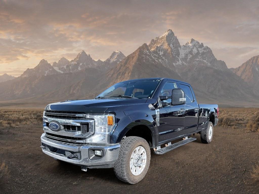 2021 Antimatter Blue Metallic /Medium Earth Gray Ford F-350 XLT (1FT8W3B61ME) with an V8, 6.2L engine, 10-speed automatic transmission, located at 1175 N Woodruff Ave, Idaho Falls, ID, 83401, 43.506901, -111.999657 - <b>Vehicle Details</b><br>Looking for a powerful pre-owned truck in Idaho Falls, ID? This 2021 Ford F-350 Super Duty XLT Crew Cab Long Bed 4WD is ready for work, travel, and towing confidence. Powered by a 6.2L V8 gasoline engine and equipped with 4WD, this Super Duty delivers the strength and capab- Photo#15