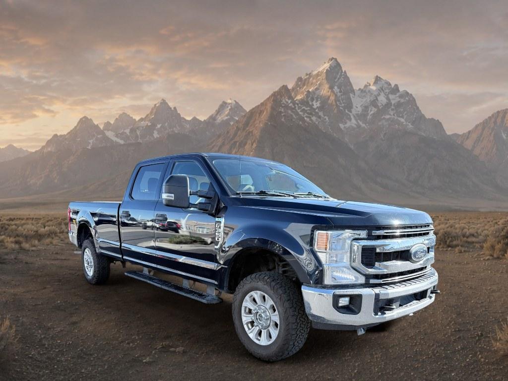 2021 Antimatter Blue Metallic /Medium Earth Gray Ford F-350 XLT (1FT8W3B61ME) with an V8, 6.2L engine, 10-speed automatic transmission, located at 1175 N Woodruff Ave, Idaho Falls, ID, 83401, 43.506901, -111.999657 - <b>Vehicle Details</b><br>Looking for a powerful pre-owned truck in Idaho Falls, ID? This 2021 Ford F-350 Super Duty XLT Crew Cab Long Bed 4WD is ready for work, travel, and towing confidence. Powered by a 6.2L V8 gasoline engine and equipped with 4WD, this Super Duty delivers the strength and capab- Photo#21