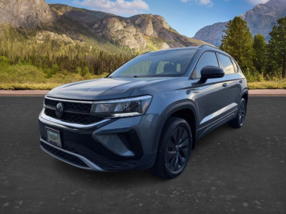 2023 GRAY /Gray/Black Volkswagen Taos 1.5T S (3VVCX7B23PM) with an 1.5L I-4 gasoline direct injection engine, AUTOMATIC transmission, located at 1235 N Woodruff Ave., Idaho Falls, 83401, (208) 523-1053, 43.507172, -112.000488 - At Timberline Auto, finding a great deal on your next vehicle is always easy! Our experienced sales staff's goal is to help find you the right vehicle at the right price! Our knowledgeable finance department has options for almost any credit score. We offer extended service contract options to prote - Photo#0