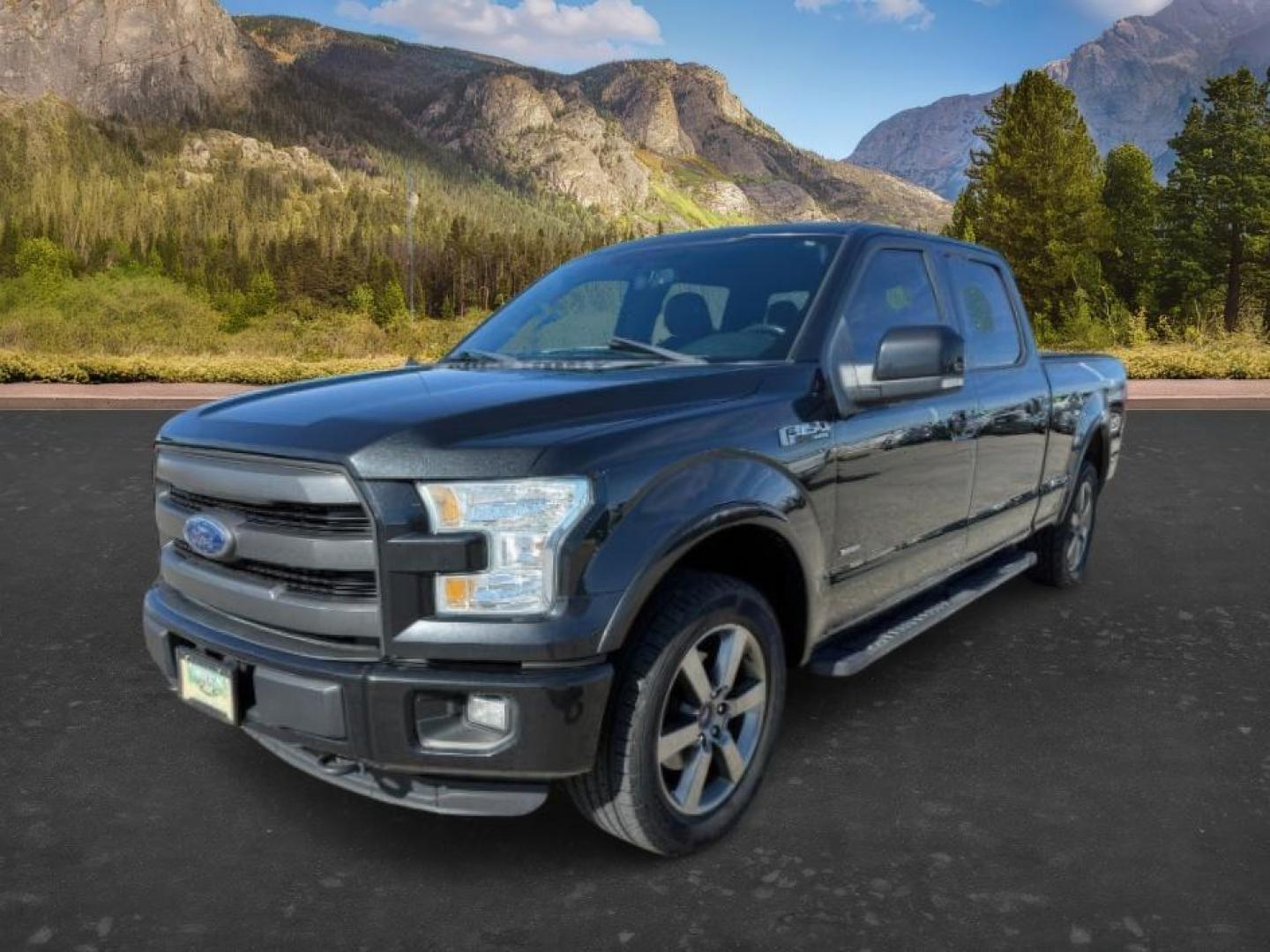 2015 BLACK /LEATHER Ford F-150 (1FTFW1EG9FF) with an 35L V6 ECOBOOST engine, Automatic transmission, located at 1175 N Woodruff Ave, Idaho Falls, ID, 83401, 43.506901, -111.999657 - At Timberline Auto, finding a great deal on your next vehicle is always easy! Our experienced sales staff's goal is to help find you the right vehicle at the right price! Our knowledgeable finance department has options for almost any credit score. We offer extended service contract options to prote - Photo#0