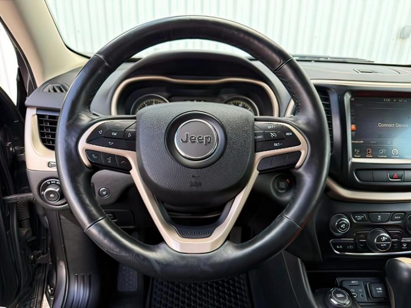 2014 GRAY /Black Jeep Cherokee (1C4PJMCSXEW) with an 32L V-6 DOHC engine, Automatic transmission, located at 1175 N Woodruff Ave, Idaho Falls, ID, 83401, 43.506901, -111.999657 - At Timberline Auto, finding a great deal on your next vehicle is always easy! Our experienced sales staff's goal is to help find you the right vehicle at the right price! Our knowledgeable finance department has options for almost any credit score. We offer extended service contract options to prote - Photo#16