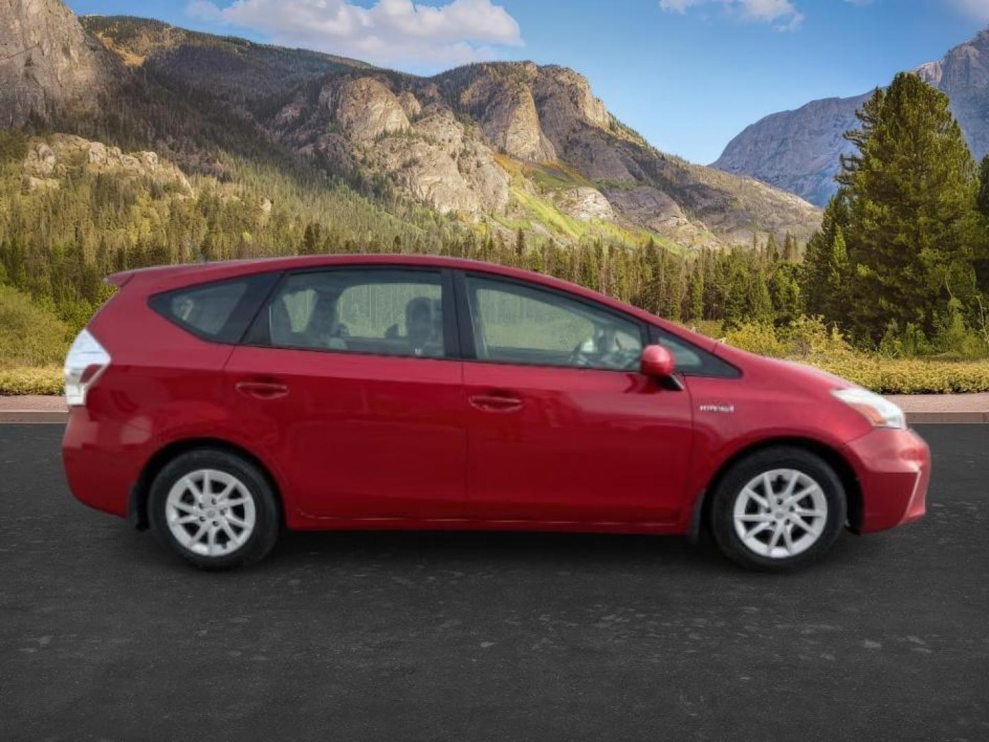 2014 RED /Dark Gray Toyota Prius v (JTDZN3EU5EJ) with an 18L I-4 DOHC engine, Automatic transmission, located at 1175 N Woodruff Ave, Idaho Falls, ID, 83401, 43.506901, -111.999657 - At Timberline Auto, finding a great deal on your next vehicle is always easy! Our experienced sales staff's goal is to help find you the right vehicle at the right price! Our knowledgeable finance department has options for almost any credit score. We offer extended service contract options to prote - Photo#8