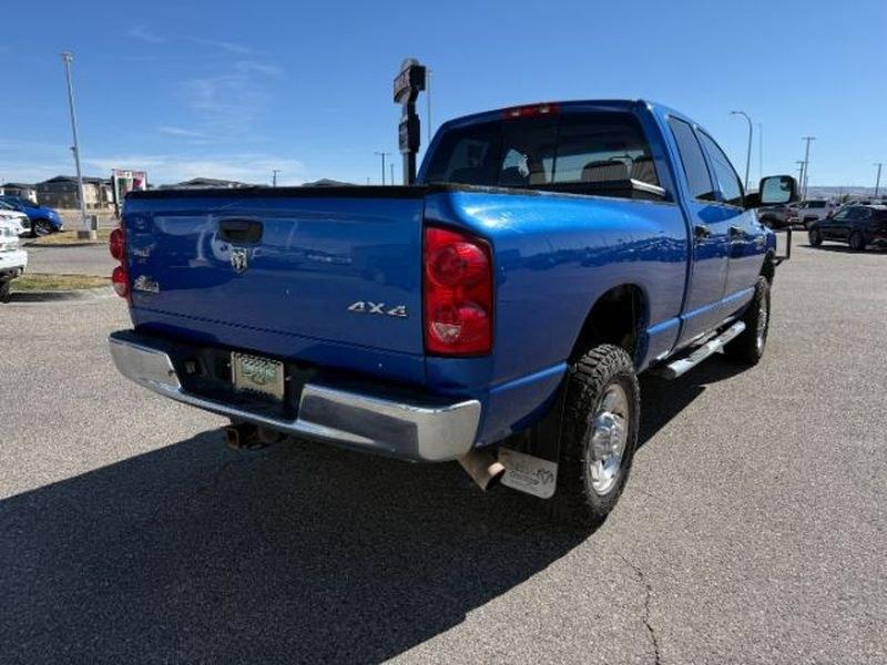 2008 Electric Blue Pearlcoat /Medium Slate Gray Dodge Ram Pickup SLT (3D7KS28A08G) with an 6 Cyl, 6.7L engine, 6-speed manual transmission, located at 1175 N Woodruff Ave, Idaho Falls, ID, 83401, 43.506901, -111.999657 - <b>Vehicle Details</b><br>Built for hard work and dependable performance, this 2008 Dodge Ram Pickup 2500 SLT is a strong choice for drivers who need capability, durability, and proven diesel power. Equipped with a 6 Cyl, 6.7L Diesel engine and 4WD, this heavy-duty Ram is ready for towing, hauling,- Photo#4