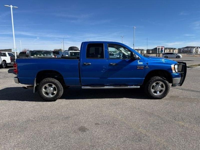 2008 Electric Blue Pearlcoat /Medium Slate Gray Dodge Ram Pickup SLT (3D7KS28A08G) with an 6 Cyl, 6.7L engine, 6-speed manual transmission, located at 1175 N Woodruff Ave, Idaho Falls, ID, 83401, 43.506901, -111.999657 - <b>Vehicle Details</b><br>Built for hard work and dependable performance, this 2008 Dodge Ram Pickup 2500 SLT is a strong choice for drivers who need capability, durability, and proven diesel power. Equipped with a 6 Cyl, 6.7L Diesel engine and 4WD, this heavy-duty Ram is ready for towing, hauling,- Photo#5