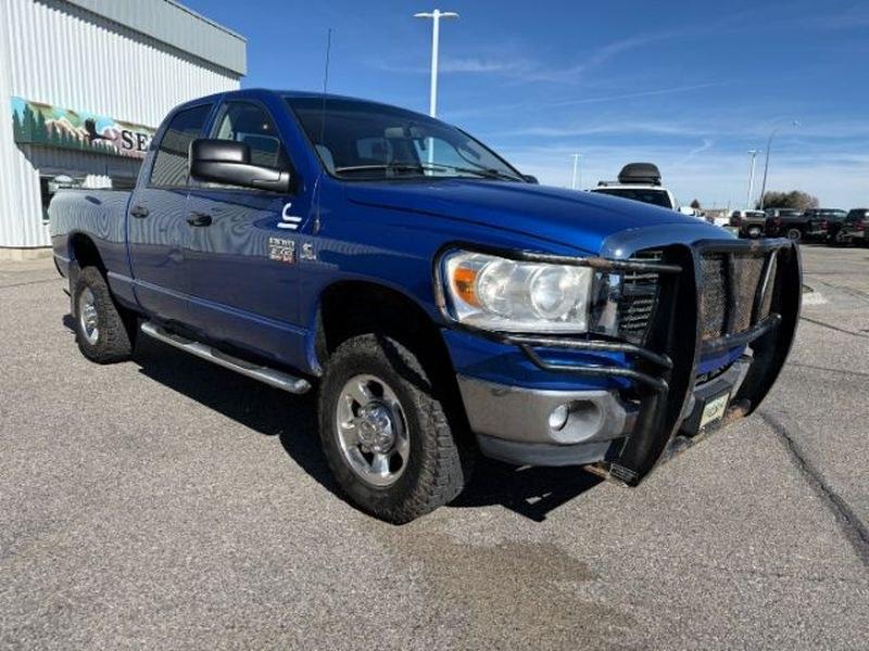 2008 Electric Blue Pearlcoat /Medium Slate Gray Dodge Ram Pickup SLT (3D7KS28A08G) with an 6 Cyl, 6.7L engine, 6-speed manual transmission, located at 1175 N Woodruff Ave, Idaho Falls, ID, 83401, 43.506901, -111.999657 - <b>Vehicle Details</b><br>Built for hard work and dependable performance, this 2008 Dodge Ram Pickup 2500 SLT is a strong choice for drivers who need capability, durability, and proven diesel power. Equipped with a 6 Cyl, 6.7L Diesel engine and 4WD, this heavy-duty Ram is ready for towing, hauling,- Photo#6