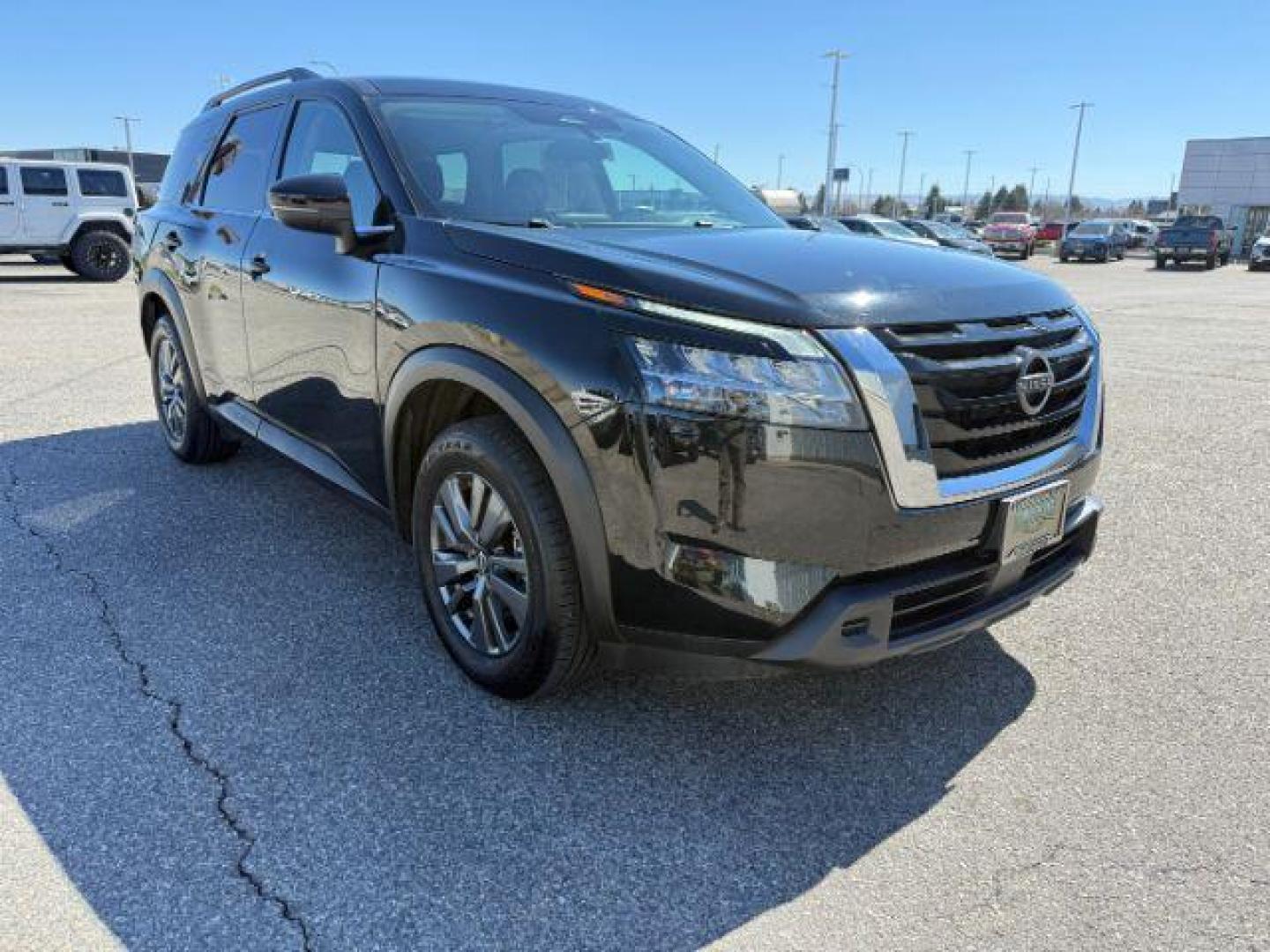 2022 Super Black /Charcoal Nissan Pathfinder (5N1DR3BAXNC) with an 35L V-6 gasoline direct injection engine, Automatic transmission, located at 1175 N Woodruff Ave, Idaho Falls, ID, 83401, 43.506901, -111.999657 - At Timberline Auto, finding a great deal on your next vehicle is always easy! Our experienced sales staff's goal is to help find you the right vehicle at the right price! Our knowledgeable finance department has options for almost any credit score. We offer extended service contract options to prote - Photo#36