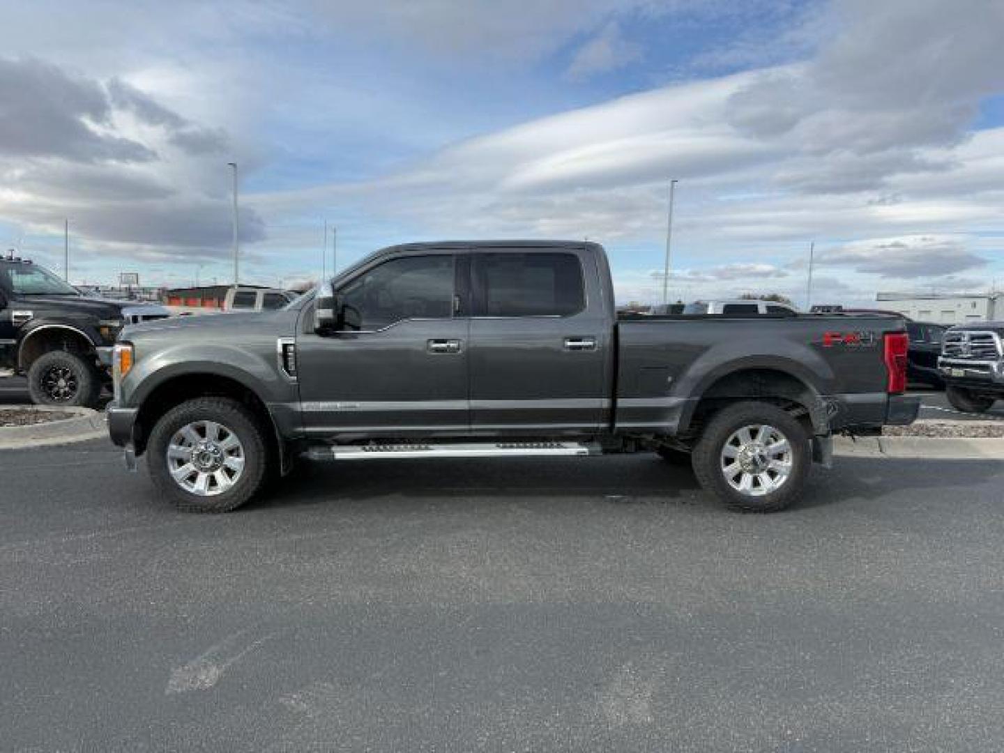 2019 GRAY /Black Ford F-350 (1FT8W3BT6KE) with an Powerstroke 67L V-8 diesel direct injection engine, Automatic transmission, located at 1175 N Woodruff Ave, Idaho Falls, ID, 83401, 43.506901, -111.999657 - At Timberline Auto, finding a great deal on your next vehicle is always easy! Our experienced sales staff's goal is to help find you the right vehicle at the right price! Our knowledgeable finance department has options for almost any credit score. We offer extended service contract options to prote - Photo#1