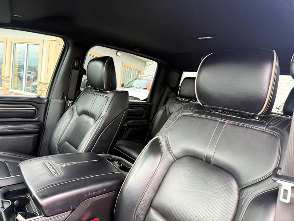 2021 BLUE /LEATHER Ram 1500 BIGHORN (1C6SRFHM4MN) with an 3.0L engine, AUTOMATIC transmission, located at 1235 N Woodruff Ave., Idaho Falls, 83401, (208) 523-1053, 43.507172, -112.000488 - At Timberline Auto, finding a great deal on your next vehicle is always easy! Our experienced sales staff's goal is to help find you the right vehicle at the right price! Our knowledgeable finance department has options for almost any credit score. We offer extended service contract options to prote - Photo#24