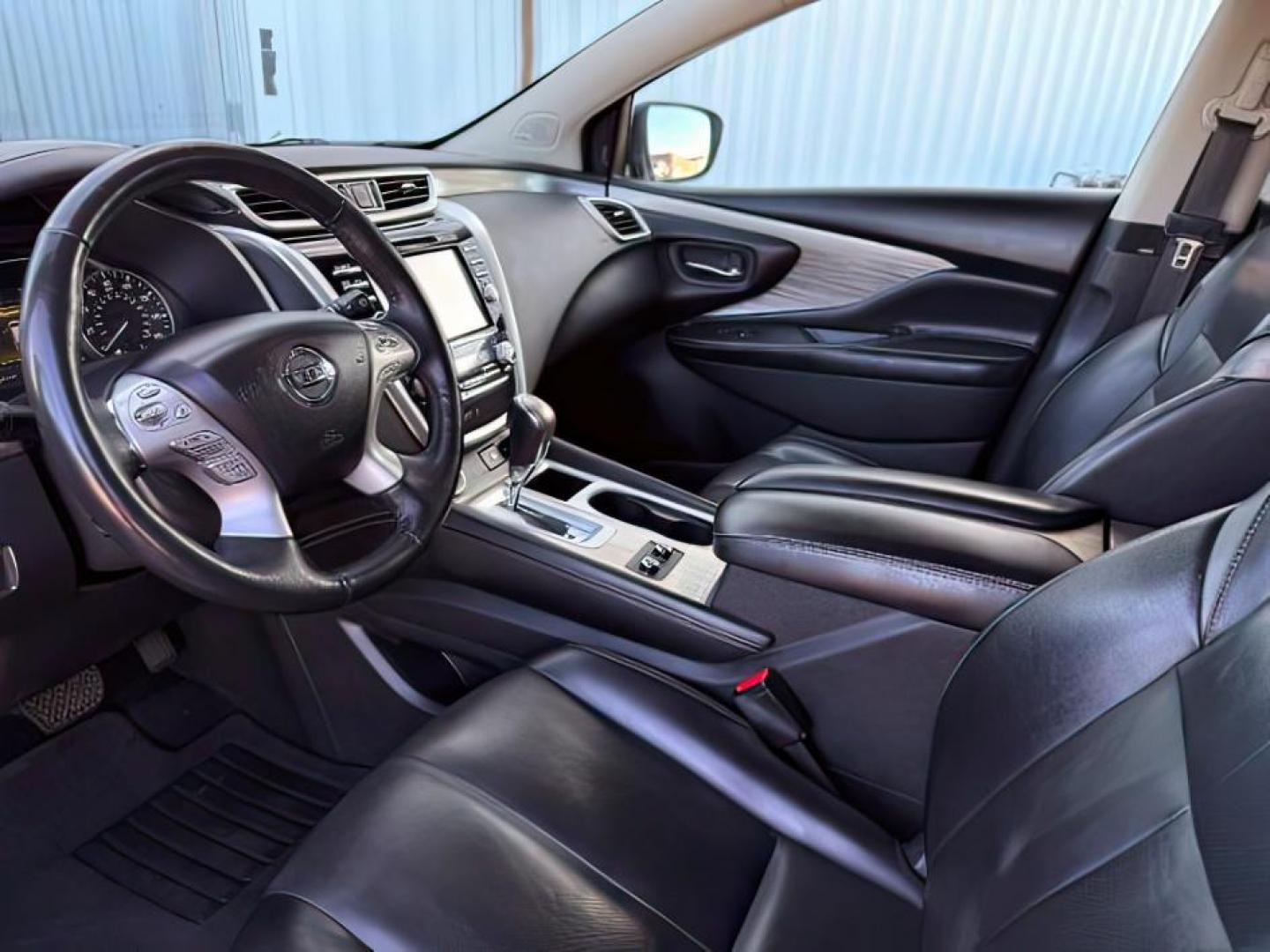 2018 GRAY /Graphite Nissan Murano (5N1AZ2MH0JN) with an 35L V-6 DOHC engine, Automatic transmission, located at 1175 N Woodruff Ave, Idaho Falls, ID, 83401, 43.506901, -111.999657 - At Timberline Auto, finding a great deal on your next vehicle is always easy! Our experienced sales staff's goal is to help find you the right vehicle at the right price! Our knowledgeable finance department has options for almost any credit score. We offer extended service contract options to prote - Photo#16