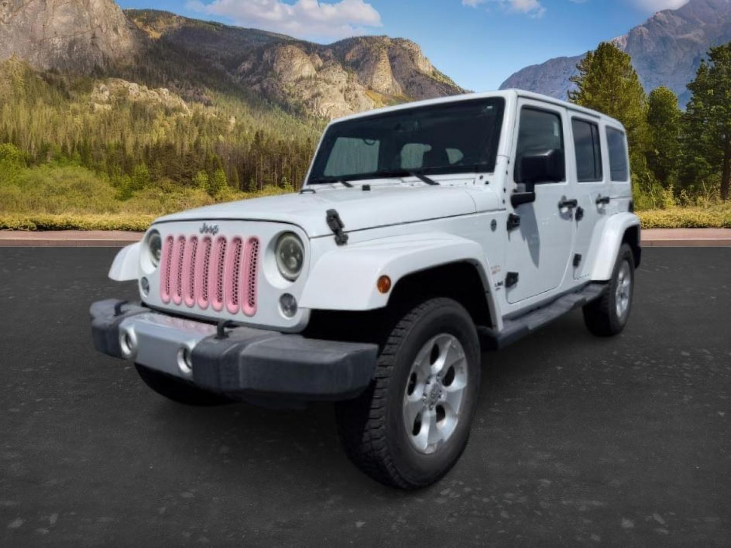 2015 Bright White /Black Jeep Wrangler Unlimited Sahara (1C4BJWEG9FL) with an Pentastar 3.6L V-6 DOHC engine, AUTOMATIC transmission, located at 1235 N Woodruff Ave., Idaho Falls, 83401, (208) 523-1053, 43.507172, -112.000488 - At Timberline Auto, finding a great deal on your next vehicle is always easy! Our experienced sales staff's goal is to help find you the right vehicle at the right price! Our knowledgeable finance department has options for almost any credit score. We offer extended service contract options to prote - Photo#0