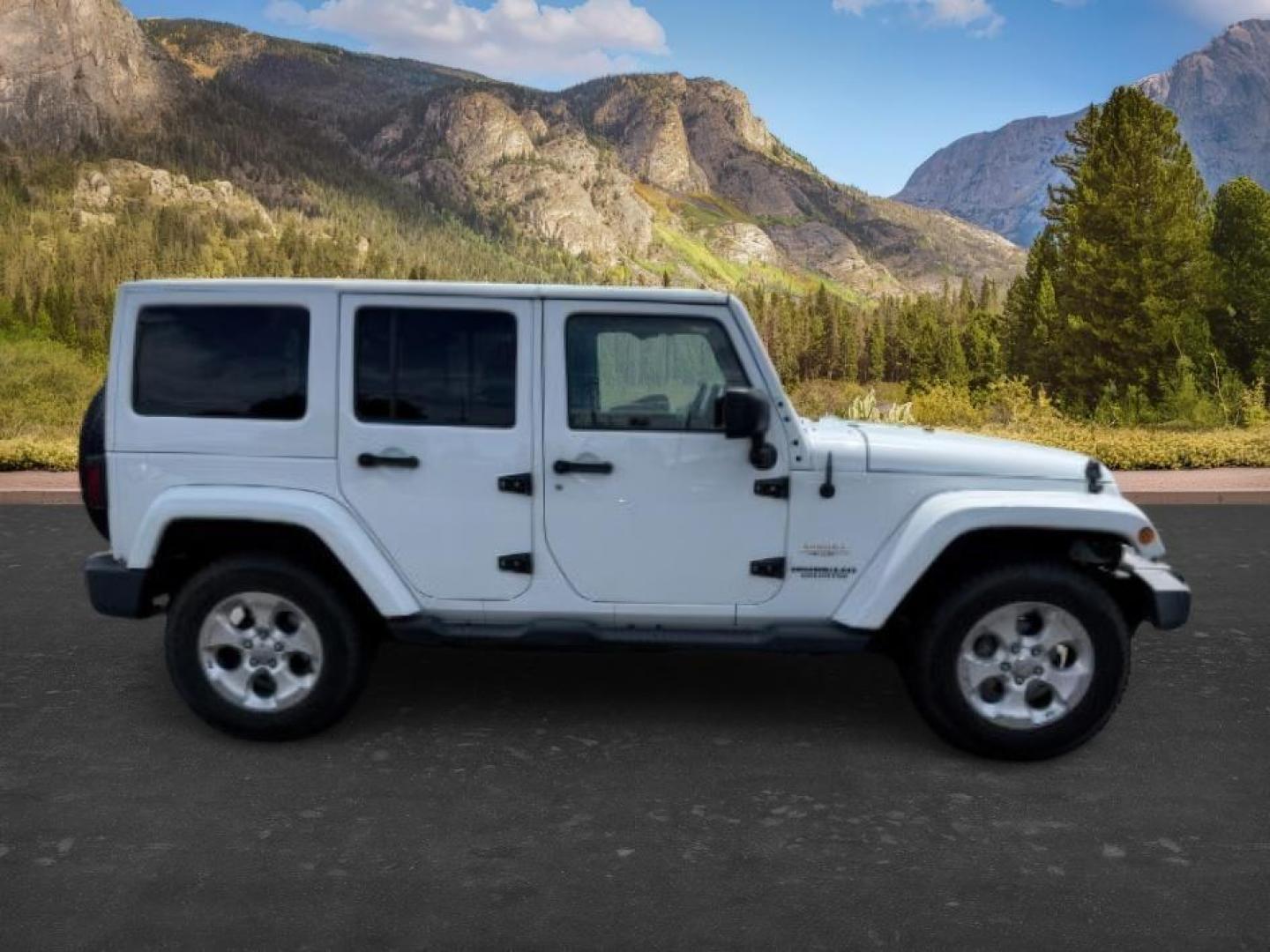 2015 Bright White /Black Jeep Wrangler Unlimited Sahara (1C4BJWEG9FL) with an Pentastar 3.6L V-6 DOHC engine, AUTOMATIC transmission, located at 1235 N Woodruff Ave., Idaho Falls, 83401, (208) 523-1053, 43.507172, -112.000488 - At Timberline Auto, finding a great deal on your next vehicle is always easy! Our experienced sales staff's goal is to help find you the right vehicle at the right price! Our knowledgeable finance department has options for almost any credit score. We offer extended service contract options to prote - Photo#7