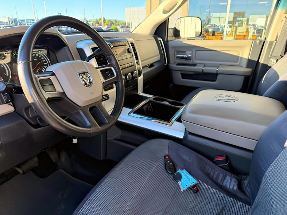 2010 Black Clearcoat /Dark Slate/Medium Graystone Dodge Ram Pickup SLT (3D7UT2CL6AG) with an 6 Cyl, 6.7L engine, 6-speed manual transmission, located at 1175 N Woodruff Ave, Idaho Falls, ID, 83401, 43.506901, -111.999657- Photo#38