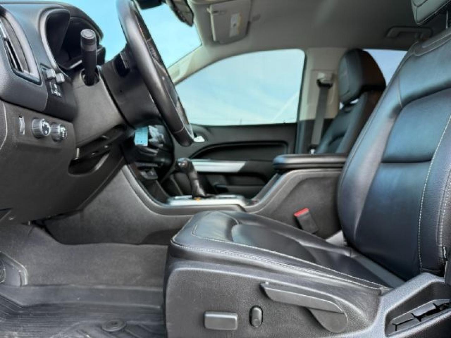 2021 BLACK /LEATHER Chevrolet Colorado (1GCGTEENXM1) with an 36L V-6 gasoline direct injection engine, Automatic transmission, located at 1175 N Woodruff Ave, Idaho Falls, ID, 83401, 43.506901, -111.999657 - At Timberline Auto, finding a great deal on your next vehicle is always easy! Our experienced sales staff's goal is to help find you the right vehicle at the right price! Our knowledgeable finance department has options for almost any credit score. We offer extended service contract options to prote - Photo#41