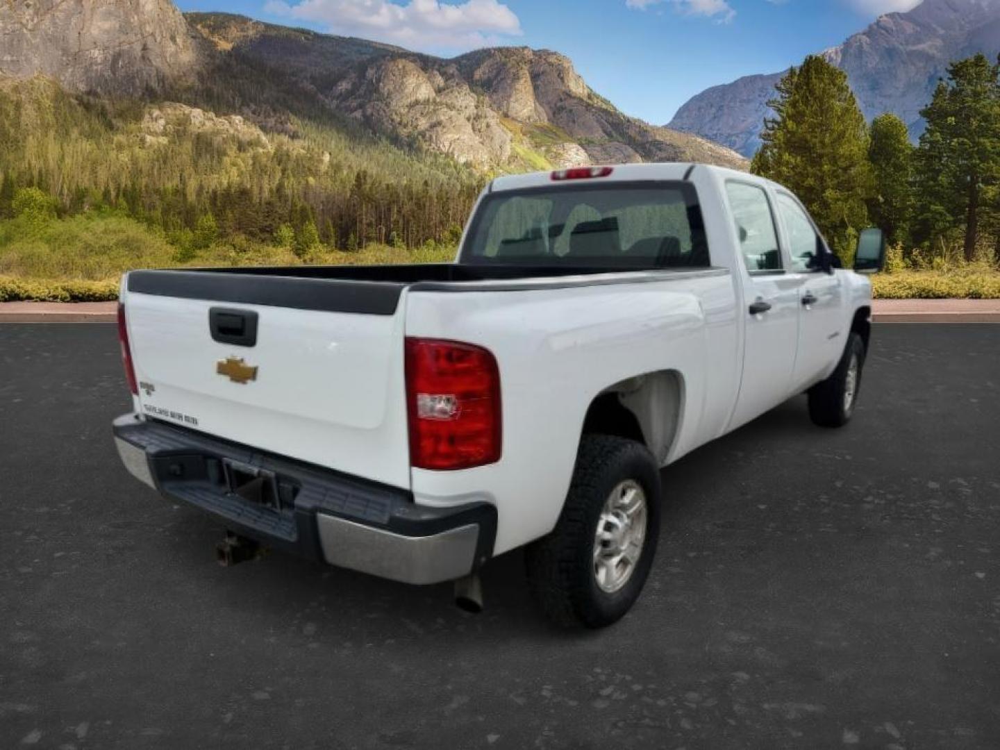 2010 WHITE /Dark Titanium Chevrolet Silverado 2500HD (1GC4KVBG7AF) with an Vortec 6L V-8 variable valve control engine, Automatic transmission, located at 1175 N Woodruff Ave, Idaho Falls, ID, 83401, 43.506901, -111.999657 - Photo#5