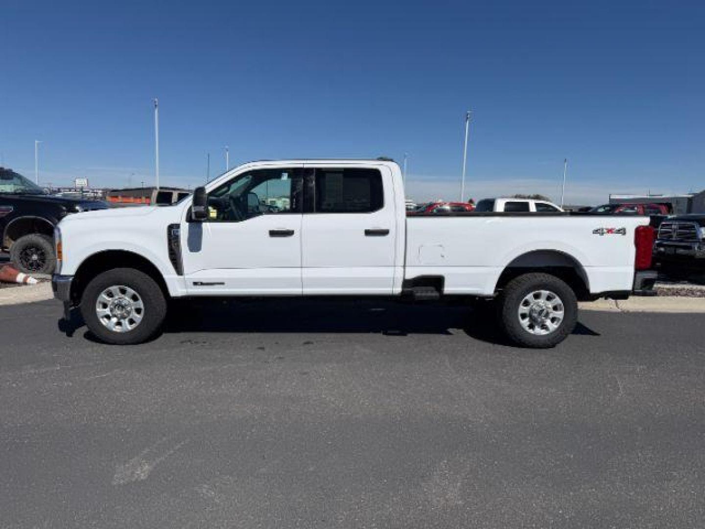 2024 WHITE /Medium Dark Slate Ford F-350 (1FT8W3BT0RE) with an Powerstroke 67L V-8 diesel direct injection engine, Automatic transmission, located at 1175 N Woodruff Ave, Idaho Falls, ID, 83401, 43.506901, -111.999657 - At Timberline Auto, finding a great deal on your next vehicle is always easy! Our experienced sales staff's goal is to help find you the right vehicle at the right price! Our knowledgeable finance department has options for almost any credit score. We offer extended service contract options to prote - Photo#1