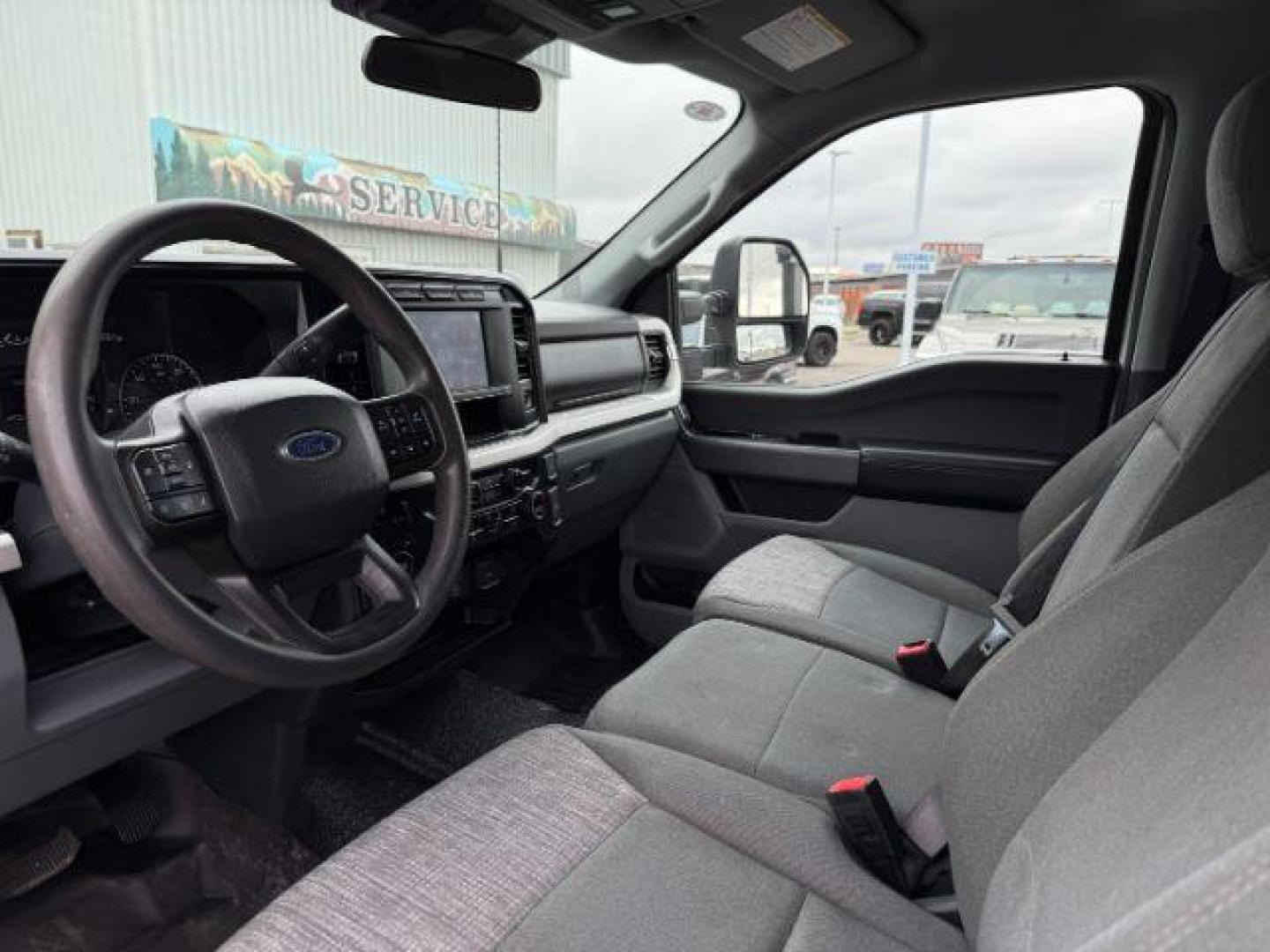 2024 WHITE /Medium Dark Slate Ford F-350 (1FT8W3BT0RE) with an Powerstroke 67L V-8 diesel direct injection engine, Automatic transmission, located at 1175 N Woodruff Ave, Idaho Falls, ID, 83401, 43.506901, -111.999657 - At Timberline Auto, finding a great deal on your next vehicle is always easy! Our experienced sales staff's goal is to help find you the right vehicle at the right price! Our knowledgeable finance department has options for almost any credit score. We offer extended service contract options to prote - Photo#38