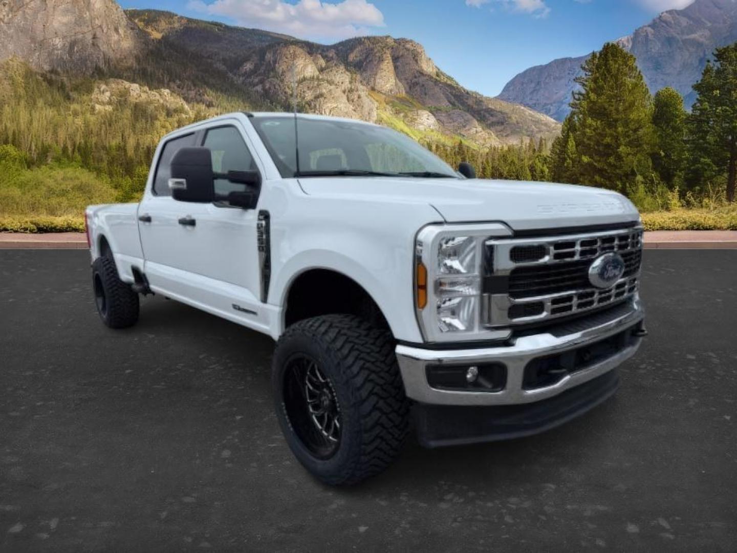 2024 WHITE /Medium Dark Slate Ford F-350 (1FT8W3BT0RE) with an Powerstroke 67L V-8 diesel direct injection engine, Automatic transmission, located at 1175 N Woodruff Ave, Idaho Falls, ID, 83401, 43.506901, -111.999657 - At Timberline Auto, finding a great deal on your next vehicle is always easy! Our experienced sales staff's goal is to help find you the right vehicle at the right price! Our knowledgeable finance department has options for almost any credit score. We offer extended service contract options to prote - Photo#7