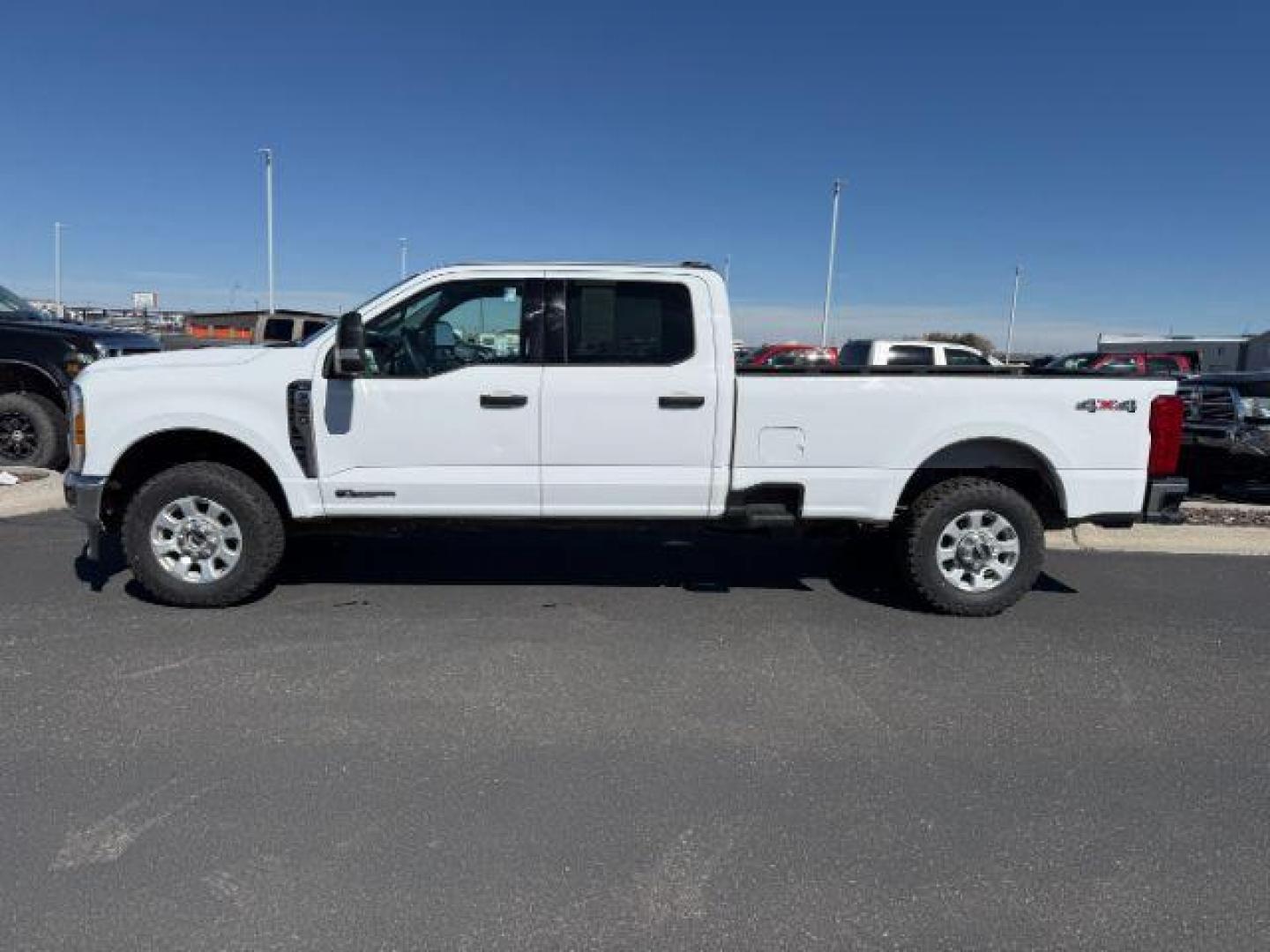 2024 WHITE /Medium Dark Slate Ford F-350 (1FT8W3BT0RE) with an Powerstroke 67L V-8 diesel direct injection engine, Automatic transmission, located at 1175 N Woodruff Ave, Idaho Falls, ID, 83401, 43.506901, -111.999657 - At Timberline Auto, finding a great deal on your next vehicle is always easy! Our experienced sales staff's goal is to help find you the right vehicle at the right price! Our knowledgeable finance department has options for almost any credit score. We offer extended service contract options to prote - Photo#1