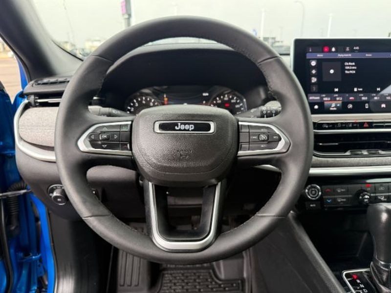 2023 Laser Blue Pearlcoat /Black Jeep Compass Latitude (3C4NJDBN4PT) with an 4 Cyl, 2.0L engine, 8-speed automatic transmission, located at 1175 N Woodruff Ave, Idaho Falls, ID, 83401, 43.506901, -111.999657 - <b>Vehicle Details</b><br>Take on every drive with confidence in this pre-owned 2023 Jeep Compass Latitude, now available in Idaho Falls, ID. With just 21,795 miles, this low-mileage SUV offers the modern style, capability, and versatility drivers want in a compact adventure-ready package. Powered b- Photo#15