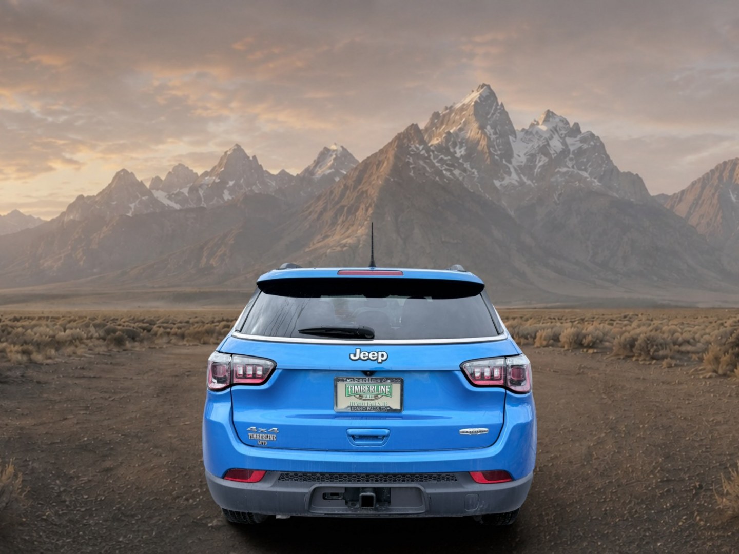 2023 Laser Blue Pearlcoat /Black Jeep Compass Latitude (3C4NJDBN4PT) with an 4 Cyl, 2.0L engine, 8-speed automatic transmission, located at 1175 N Woodruff Ave, Idaho Falls, ID, 83401, 43.506901, -111.999657 - <b>Vehicle Details</b><br>Take on every drive with confidence in this pre-owned 2023 Jeep Compass Latitude, now available in Idaho Falls, ID. With just 21,795 miles, this low-mileage SUV offers the modern style, capability, and versatility drivers want in a compact adventure-ready package. Powered b- Photo#3