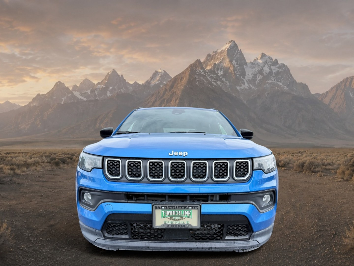 2023 Laser Blue Pearlcoat /Black Jeep Compass Latitude (3C4NJDBN4PT) with an 4 Cyl, 2.0L engine, 8-speed automatic transmission, located at 1175 N Woodruff Ave, Idaho Falls, ID, 83401, 43.506901, -111.999657 - <b>Vehicle Details</b><br>Take on every drive with confidence in this pre-owned 2023 Jeep Compass Latitude, now available in Idaho Falls, ID. With just 21,795 miles, this low-mileage SUV offers the modern style, capability, and versatility drivers want in a compact adventure-ready package. Powered b- Photo#7