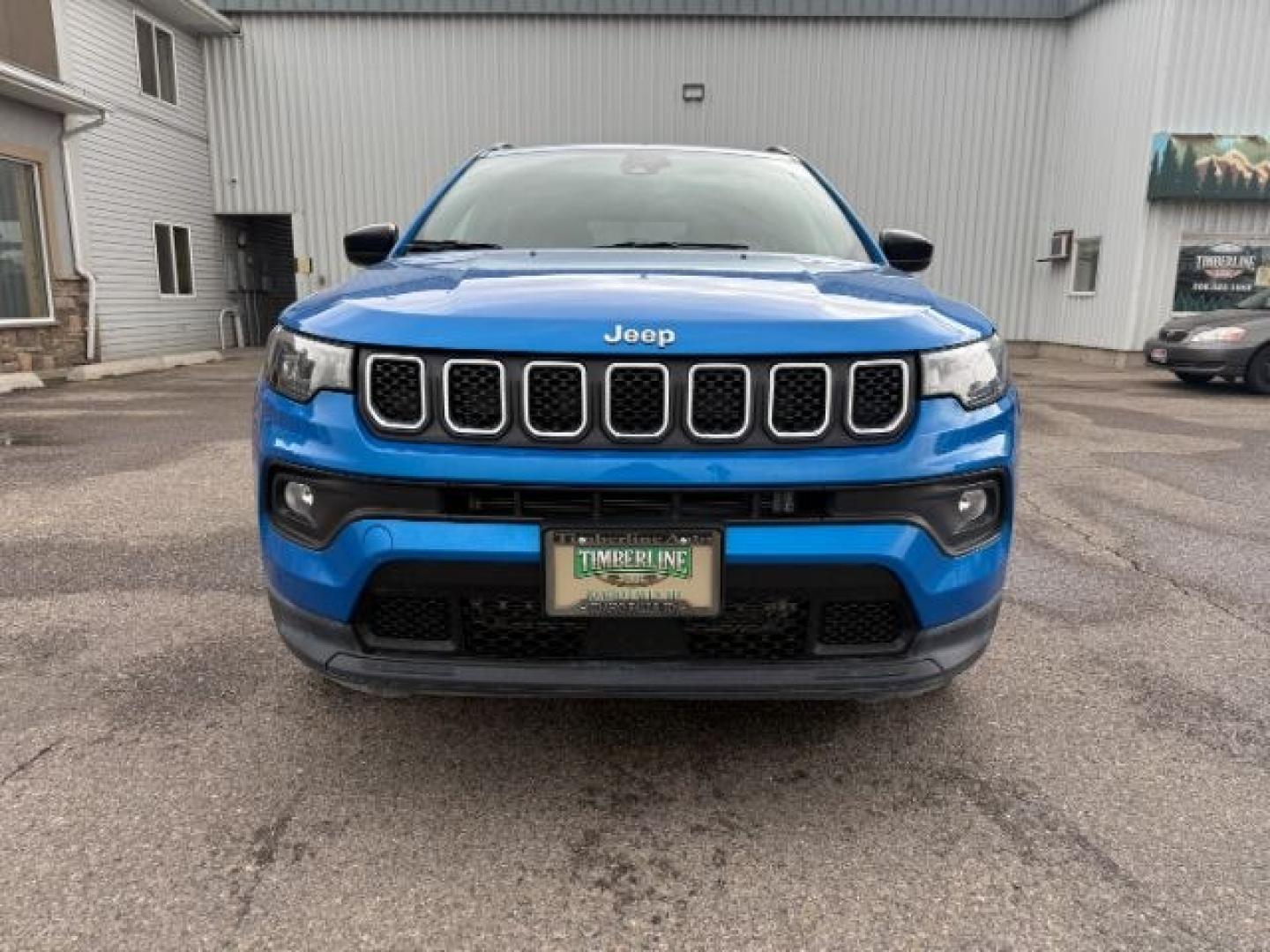 2023 BLUE /LEATHER Jeep Compass (3C4NJDBN4PT) with an 20L I4 TURBO engine, Automatic transmission, located at 1175 N Woodruff Ave, Idaho Falls, ID, 83401, 43.506901, -111.999657 - At Timberline Auto, finding a great deal on your next vehicle is always easy! Our experienced sales staff's goal is to help find you the right vehicle at the right price! Our knowledgeable finance department has options for almost any credit score. We offer extended service contract options to prote - Photo#39