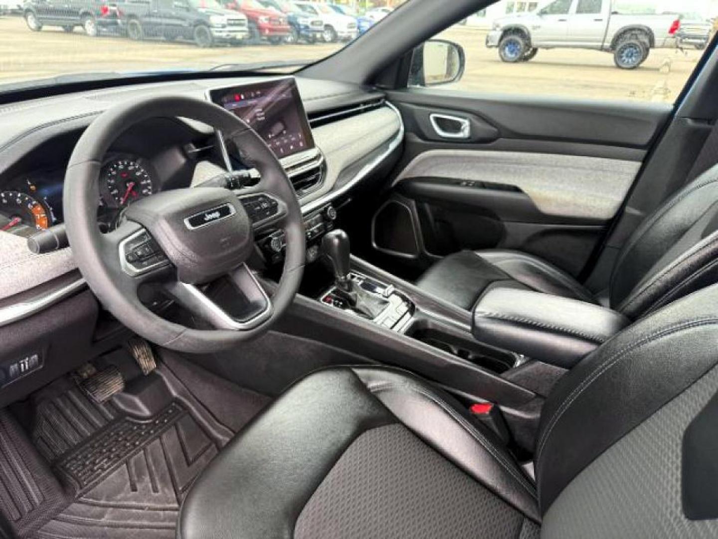 2023 BLUE /LEATHER Jeep Compass (3C4NJDBN4PT) with an 20L I4 TURBO engine, Automatic transmission, located at 1175 N Woodruff Ave, Idaho Falls, ID, 83401, 43.506901, -111.999657 - At Timberline Auto, finding a great deal on your next vehicle is always easy! Our experienced sales staff's goal is to help find you the right vehicle at the right price! Our knowledgeable finance department has options for almost any credit score. We offer extended service contract options to prote - Photo#15
