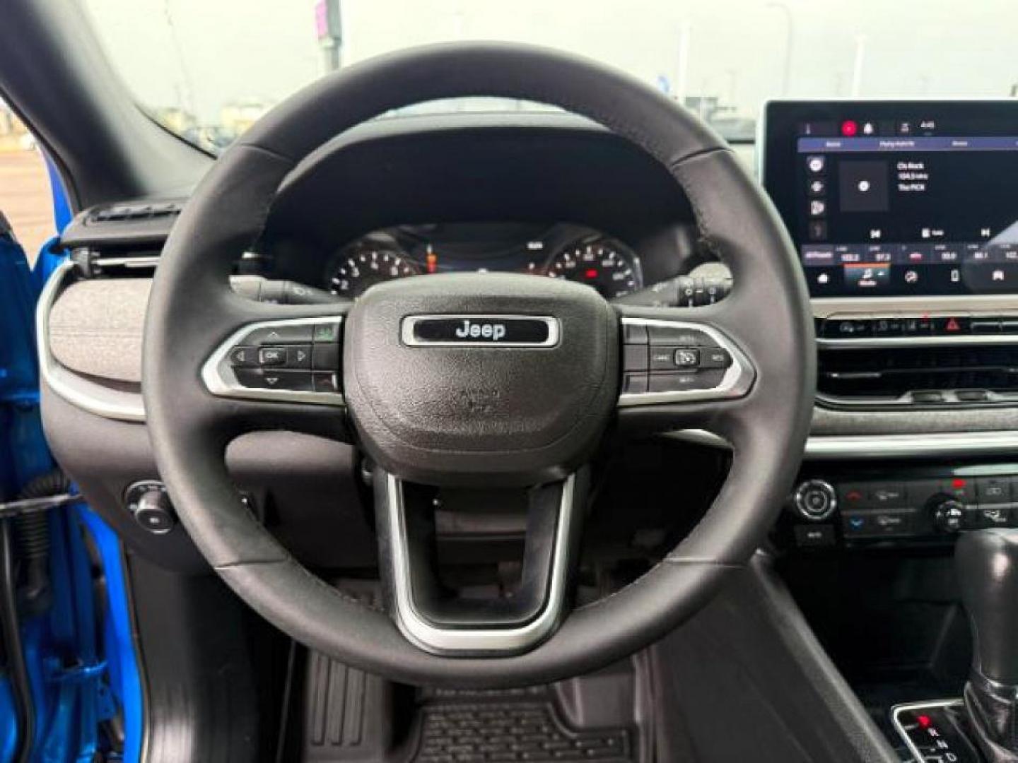 2023 BLUE /LEATHER Jeep Compass (3C4NJDBN4PT) with an 20L I4 TURBO engine, Automatic transmission, located at 1175 N Woodruff Ave, Idaho Falls, ID, 83401, 43.506901, -111.999657 - At Timberline Auto, finding a great deal on your next vehicle is always easy! Our experienced sales staff's goal is to help find you the right vehicle at the right price! Our knowledgeable finance department has options for almost any credit score. We offer extended service contract options to prote - Photo#16