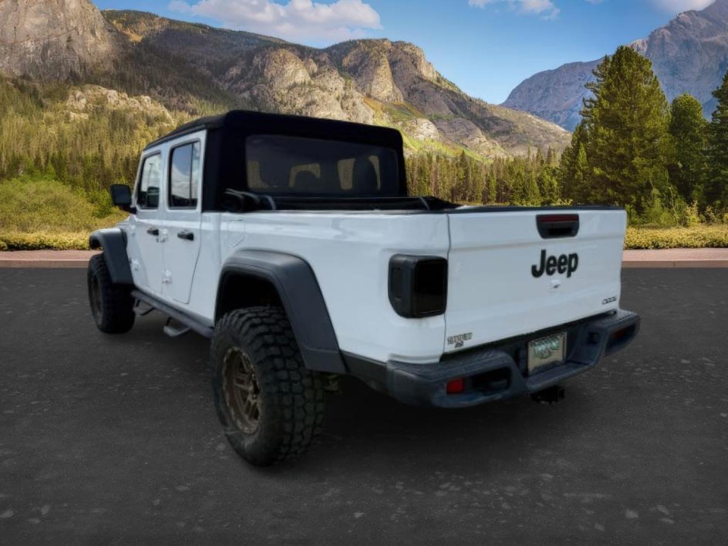 2020 WHITE /Black Jeep Gladiator Sport S 4x4 (1C6HJTAG9LL) with an 3.6L V-6 DOHC engine, AUTOMATIC transmission, located at 1235 N Woodruff Ave., Idaho Falls, 83401, (208) 523-1053, 43.507172, -112.000488 - At Timberline Auto, finding a great deal on your next vehicle is always easy! Our experienced sales staff's goal is to help find you the right vehicle at the right price! Our knowledgeable finance department has options for almost any credit score. We offer extended service contract options to prote - Photo#2