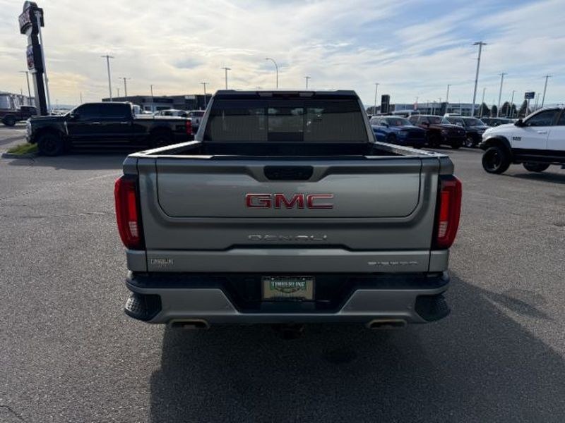 2023 Titanium Rush Metallic /Jet Black GMC Sierra Denali (1GTUUGED0PZ) with an V8, 5.3L engine, 10-speed automatic transmission, located at 1175 N Woodruff Ave, Idaho Falls, ID, 83401, 43.506901, -111.999657 - <b>Vehicle Details</b><br>Discover this pre-owned 2023 GMC Sierra 1500 Denali, a premium pickup that blends luxury comfort and proven capability. Powered by a V8, 5.3L Gasoline engine and equipped with 4WD, this GMC Sierra is built to handle Idaho roads, towing, and daily driving with confidence. In- Photo#3