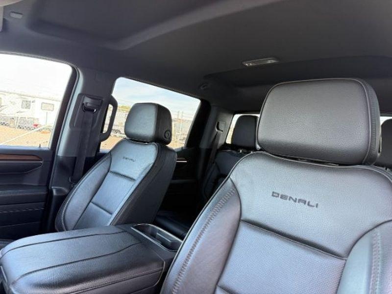 2023 Titanium Rush Metallic /Jet Black GMC Sierra Denali (1GTUUGED0PZ) with an V8, 5.3L engine, 10-speed automatic transmission, located at 1175 N Woodruff Ave, Idaho Falls, ID, 83401, 43.506901, -111.999657 - <b>Vehicle Details</b><br>Discover this pre-owned 2023 GMC Sierra 1500 Denali, a premium pickup that blends luxury comfort and proven capability. Powered by a V8, 5.3L Gasoline engine and equipped with 4WD, this GMC Sierra is built to handle Idaho roads, towing, and daily driving with confidence. In- Photo#26