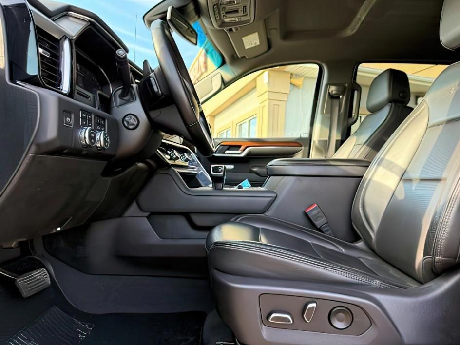 2023 Titanium Rush Metallic /Jet Black GMC Sierra Denali (1GTUUGED0PZ) with an V8, 5.3L engine, 10-speed automatic transmission, located at 1175 N Woodruff Ave, Idaho Falls, ID, 83401, 43.506901, -111.999657 - <b>Vehicle Details</b><br>Discover this pre-owned 2023 GMC Sierra 1500 Denali, a premium pickup that blends luxury comfort and proven capability. Powered by a V8, 5.3L Gasoline engine and equipped with 4WD, this GMC Sierra is built to handle Idaho roads, towing, and daily driving with confidence. In- Photo#46