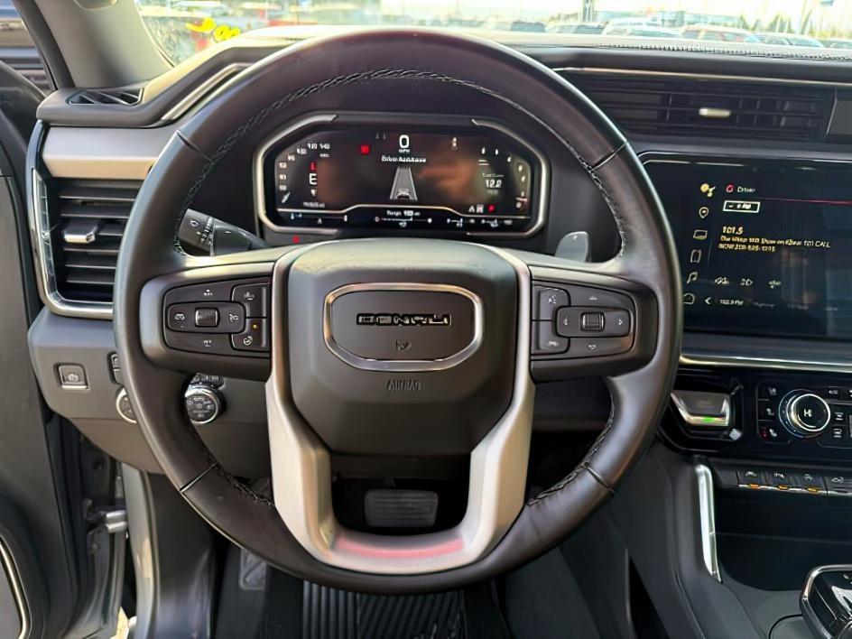2023 Titanium Rush Metallic /Jet Black GMC Sierra Denali (1GTUUGED0PZ) with an V8, 5.3L engine, 10-speed automatic transmission, located at 1175 N Woodruff Ave, Idaho Falls, ID, 83401, 43.506901, -111.999657 - <b>Vehicle Details</b><br>Discover this pre-owned 2023 GMC Sierra 1500 Denali, a premium pickup that blends luxury comfort and proven capability. Powered by a V8, 5.3L Gasoline engine and equipped with 4WD, this GMC Sierra is built to handle Idaho roads, towing, and daily driving with confidence. In- Photo#48