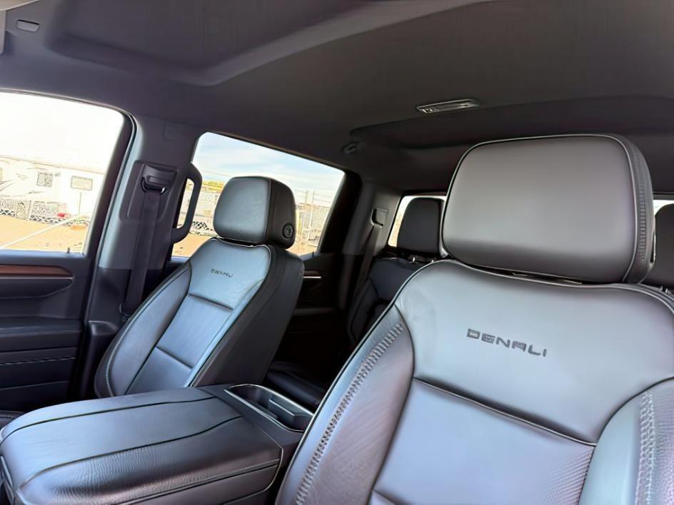 2023 Titanium Rush Metallic /Jet Black GMC Sierra Denali (1GTUUGED0PZ) with an V8, 5.3L engine, 10-speed automatic transmission, located at 1175 N Woodruff Ave, Idaho Falls, ID, 83401, 43.506901, -111.999657 - <b>Vehicle Details</b><br>Discover this pre-owned 2023 GMC Sierra 1500 Denali, a premium pickup that blends luxury comfort and proven capability. Powered by a V8, 5.3L Gasoline engine and equipped with 4WD, this GMC Sierra is built to handle Idaho roads, towing, and daily driving with confidence. In- Photo#58