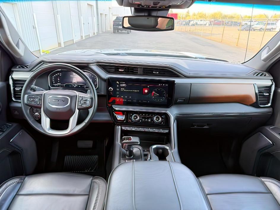 2023 Titanium Rush Metallic /Jet Black GMC Sierra Denali (1GTUUGED0PZ) with an V8, 5.3L engine, 10-speed automatic transmission, located at 1175 N Woodruff Ave, Idaho Falls, ID, 83401, 43.506901, -111.999657 - <b>Vehicle Details</b><br>Discover this pre-owned 2023 GMC Sierra 1500 Denali, a premium pickup that blends luxury comfort and proven capability. Powered by a V8, 5.3L Gasoline engine and equipped with 4WD, this GMC Sierra is built to handle Idaho roads, towing, and daily driving with confidence. In- Photo#60