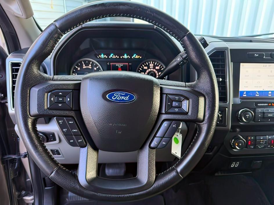 2019 GRAY /Black Ford F-150 (1FTEW1E43KK) with an EcoBoost 35L V-6 portdirect injection engine, Automatic transmission, located at 1175 N Woodruff Ave, Idaho Falls, ID, 83401, 43.506901, -111.999657 - Interior flexibility and full size truck practicality come together in this 2019 Ford F-150 SuperCrew 4x4, giving drivers a setup that works well for both daily use and truck duties. Equipped with a foldable front bench seat configuration, the cabin can adapt for added seating capacity or create add- Photo#14