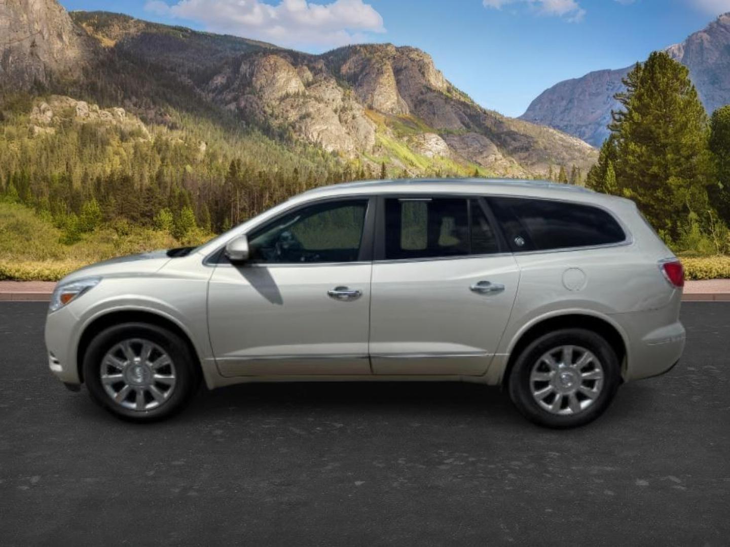 2014 GOLD /Ebony Buick Enclave (5GAKVCKD8EJ) with an 36L V-6 gasoline direct injection engine, Automatic transmission, located at 1175 N Woodruff Ave, Idaho Falls, ID, 83401, 43.506901, -111.999657 - At Timberline Auto, finding a great deal on your next vehicle is always easy! Our experienced sales staff's goal is to help find you the right vehicle at the right price! Our knowledgeable finance department has options for almost any credit score. We offer extended service contract options to prote - Photo#1