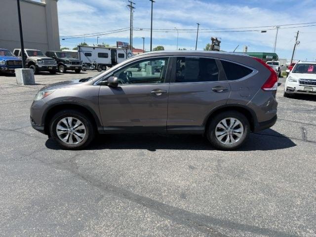 2012 GRAY /LEATHER Honda CR-V EX (5J6RM4H71CL) with an 2.4L I-4 port/direct injection engine, AUTOMATIC transmission, located at 1235 N Woodruff Ave., Idaho Falls, 83401, (208) 523-1053, 43.507172, -112.000488 - At Timberline Auto, finding a great deal on your next vehicle is always easy! Our experienced sales staff's goal is to help find you the right vehicle at the right price! Our knowledgeable finance department has options for almost any credit score. We offer extended service contract options to prote- Photo#28