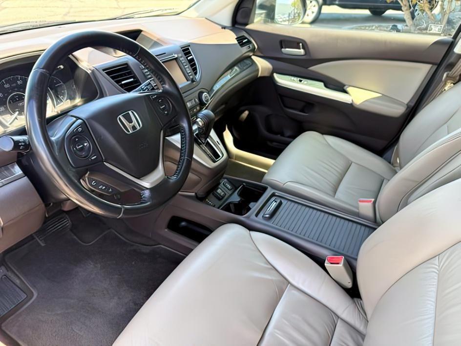 2012 GRAY /LEATHER Honda CR-V EX (5J6RM4H71CL) with an 2.4L I-4 port/direct injection engine, AUTOMATIC transmission, located at 1235 N Woodruff Ave., Idaho Falls, 83401, (208) 523-1053, 43.507172, -112.000488 - At Timberline Auto, finding a great deal on your next vehicle is always easy! Our experienced sales staff's goal is to help find you the right vehicle at the right price! Our knowledgeable finance department has options for almost any credit score. We offer extended service contract options to prote- Photo#15
