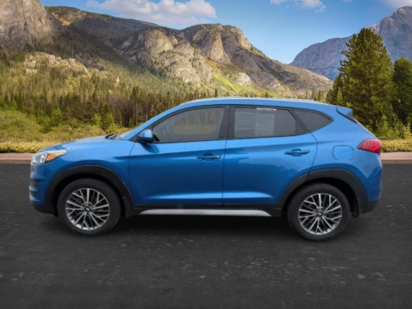 2019 BLUE /Black Hyundai Tucson (KM8J3CAL8KU) with an Theta 24L I-4 gasoline direct injection engine, Automatic transmission, located at 1175 N Woodruff Ave, Idaho Falls, ID, 83401, 43.506901, -111.999657 - At Timberline Auto, finding a great deal on your next vehicle is always easy! Our experienced sales staff's goal is to help find you the right vehicle at the right price! Our knowledgeable finance department has options for almost any credit score. We offer extended service contract options to prote - Photo#1