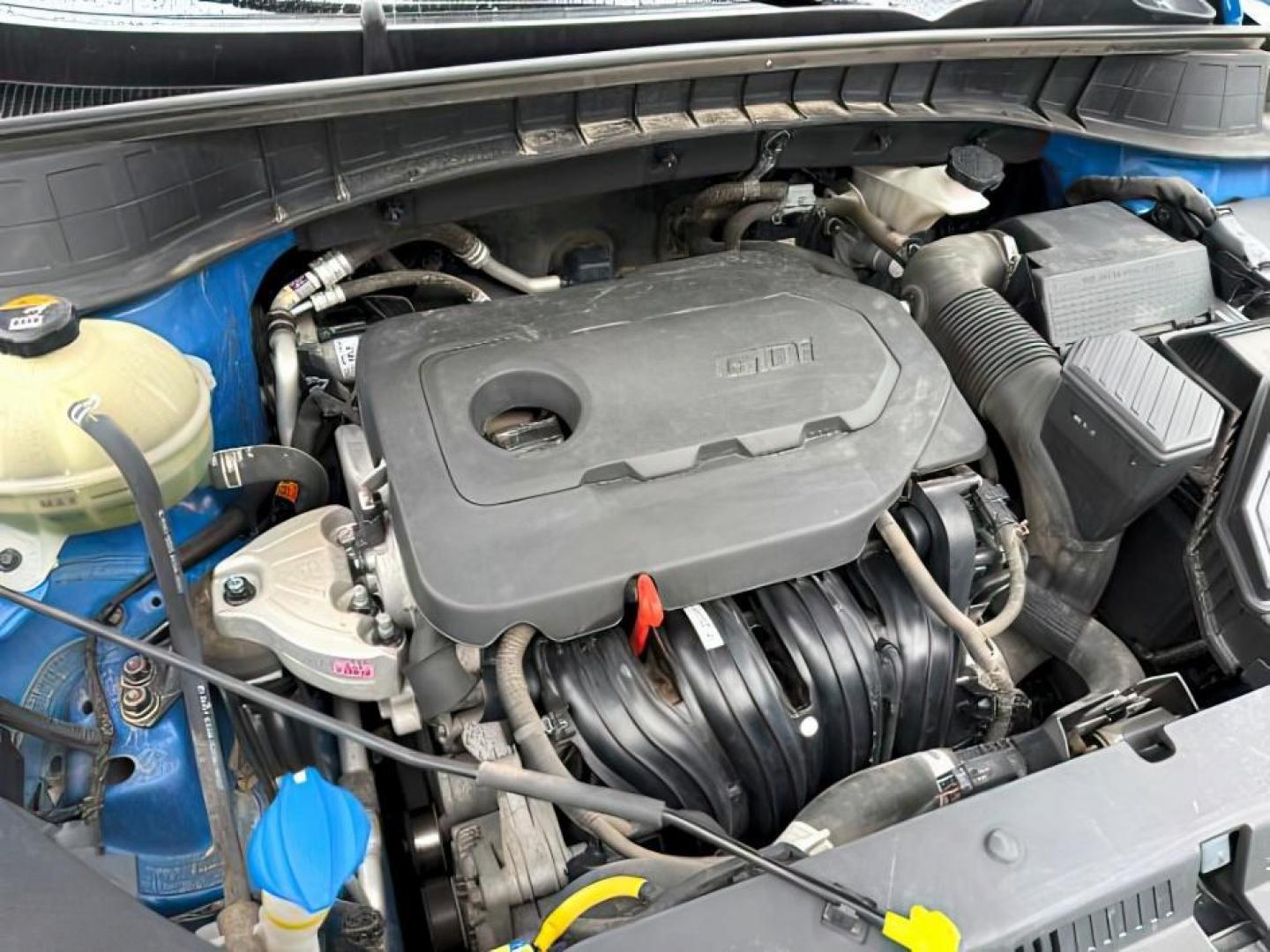 2019 BLUE /Black Hyundai Tucson (KM8J3CAL8KU) with an Theta 24L I-4 gasoline direct injection engine, Automatic transmission, located at 1175 N Woodruff Ave, Idaho Falls, ID, 83401, 43.506901, -111.999657 - At Timberline Auto, finding a great deal on your next vehicle is always easy! Our experienced sales staff's goal is to help find you the right vehicle at the right price! Our knowledgeable finance department has options for almost any credit score. We offer extended service contract options to prote - Photo#28
