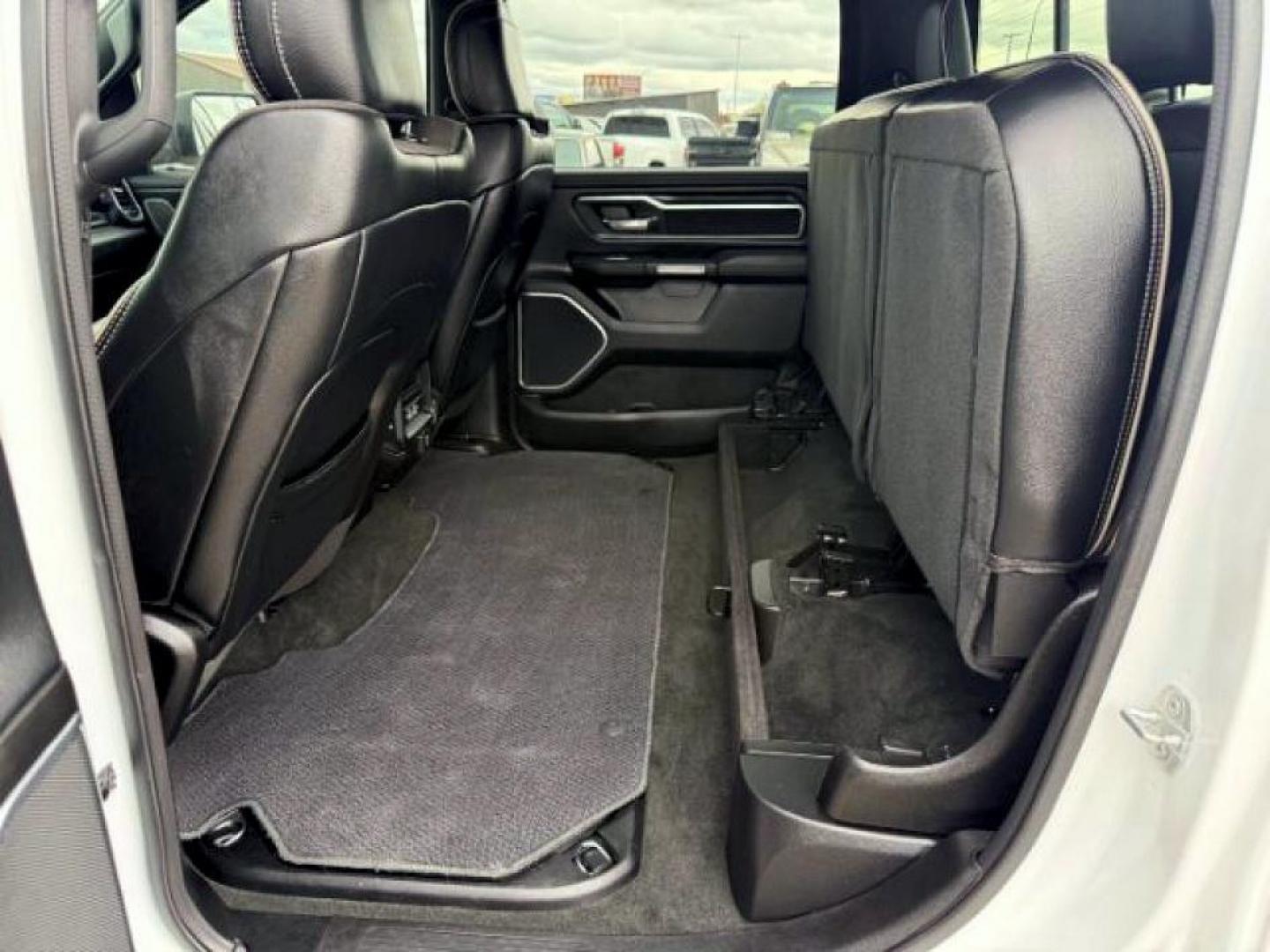 2023 WHITE /Black Ram 1500 (1C6SRFRT0PN) with an HEMI 57L V-8 variable valve control engine, Automatic transmission, located at 1175 N Woodruff Ave, Idaho Falls, ID, 83401, 43.506901, -111.999657 - At Timberline Auto, finding a great deal on your next vehicle is always easy! Our experienced sales staff's goal is to help find you the right vehicle at the right price! Our knowledgeable finance department has options for almost any credit score. We offer extended service contract options to prote - Photo#30