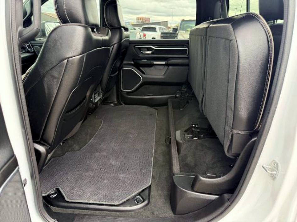 2023 WHITE /Black Ram 1500 Laramie Crew Cab 4x4 6'4 Box (1C6SRFRT0PN) with an HEMI 5.7L V-8 variable valve control engine, AUTOMATIC transmission, located at 1235 N Woodruff Ave., Idaho Falls, 83401, (208) 523-1053, 43.507172, -112.000488 - At Timberline Auto, finding a great deal on your next vehicle is always easy! Our experienced sales staff goal is to help find you the right vehicle at the right price! Our knowledgeable finance department has options for almost any credit score. We offer extended service contract options to prot- Photo#30
